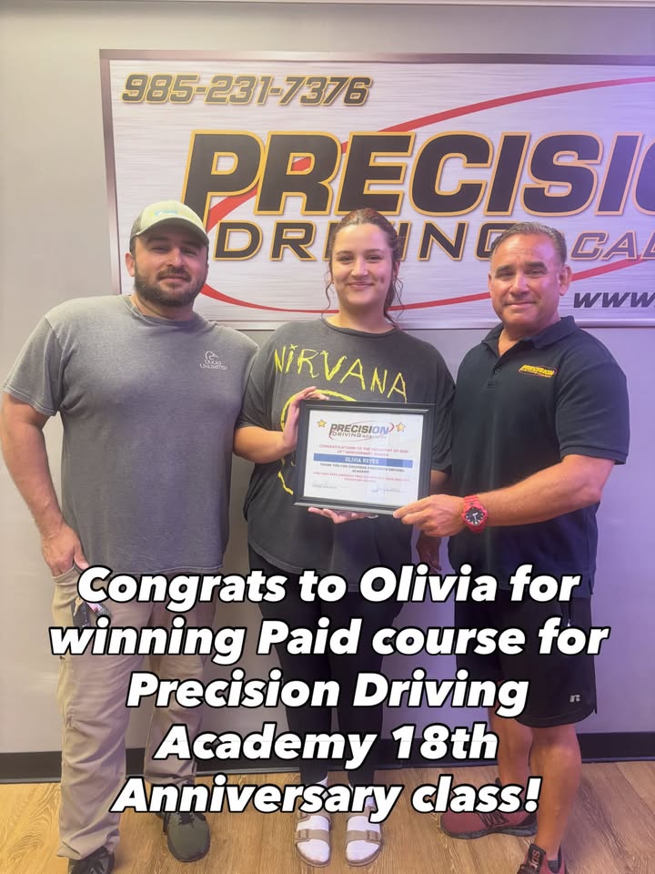 Facebook Post Image | Precision Driving Academy LLC